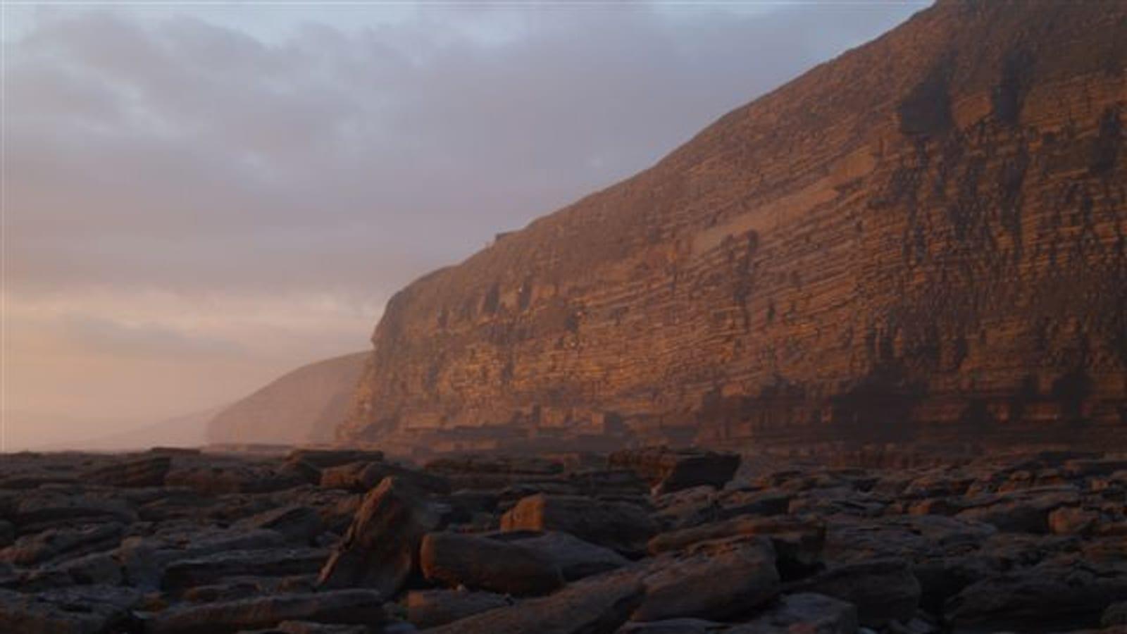 Fossil Hunting Southerndown Glamorgan Heritage Coast Jurassic