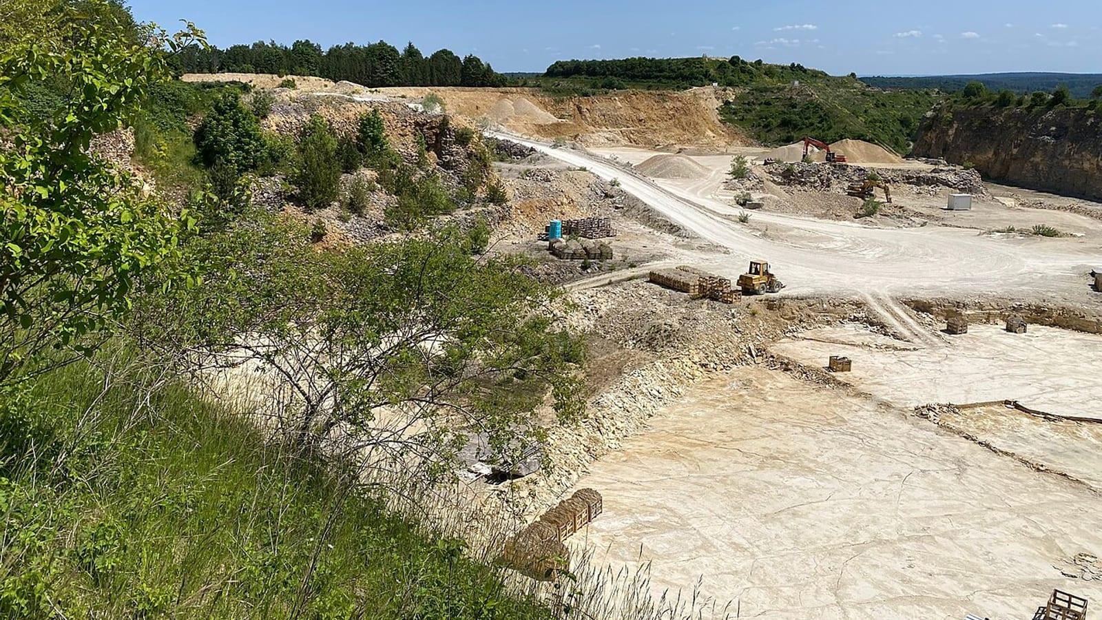 Steinbruch Schernfeld Jurassic Fossil Quarry Altmuehltal
