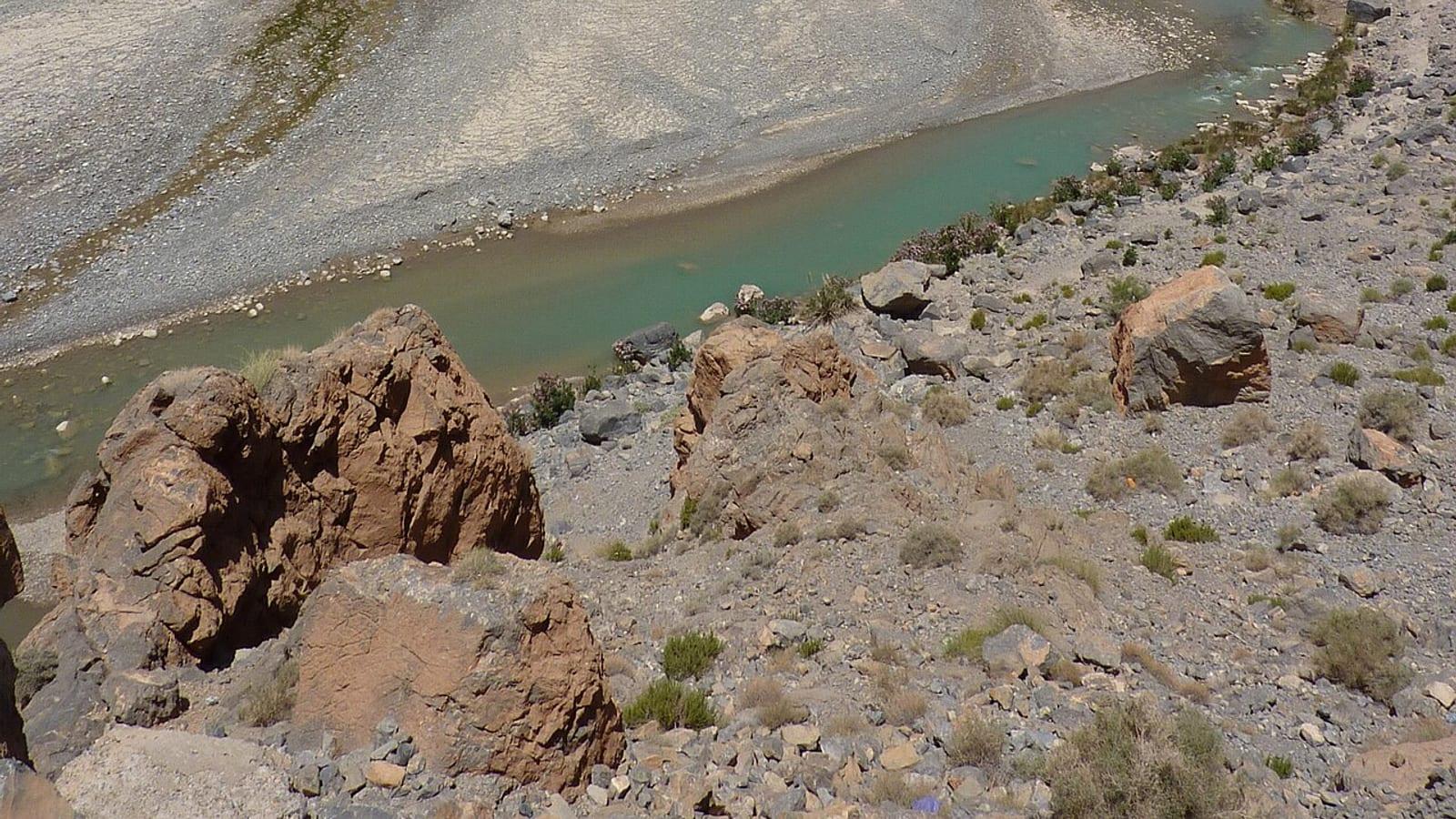 Ziz Gorge Echinoid Site Errachidia Morocco